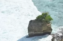 Lover's Cliff in Bali, where a couple once committed suicide