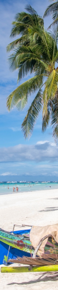 A relaxing trip to Boracay, facing the jelly-like sea, back to the gentle early summer