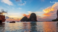 Krabi, Thailand, a forgotten paradise, where the beaches are warm and clean