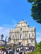 Macau, where there are historic old towns and majestic churches