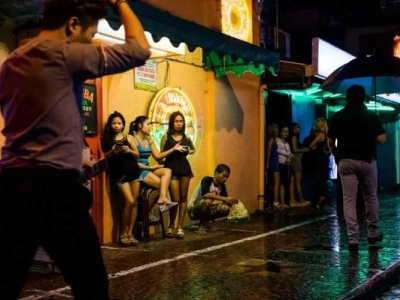 "Angel City" the famous red light district in the Philippines - a place where angels and desires intertwine