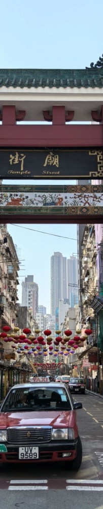 Temple Street, Hong Kong's oldest red-light district, once had countless prostitutes