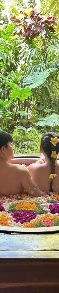 Kaveri Spa Flower Bath for Couples in Ubud, Bali, Do you want having sex in the bathtub?