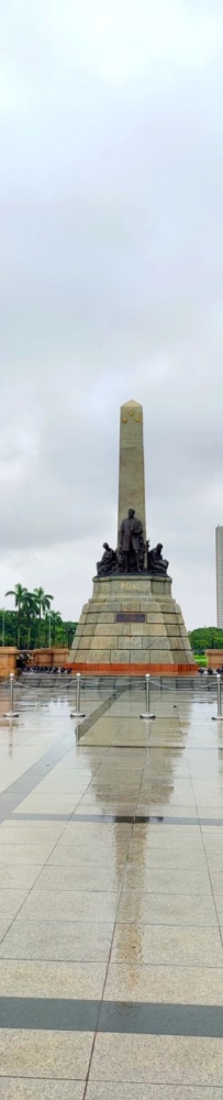 Manila's Rizal Park, home to the monument to Jose Rizal, the father of the Philippines