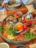 Not collected(미포집): Busan seafood sashimi platter, delicious and unforgettable