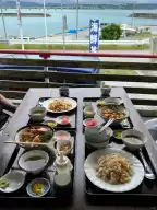 Shirasa Shokudo, a small sea urchin shop on Kouri Island in Okinawa