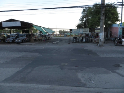 Old abandon tracks in Angeles City Philippines