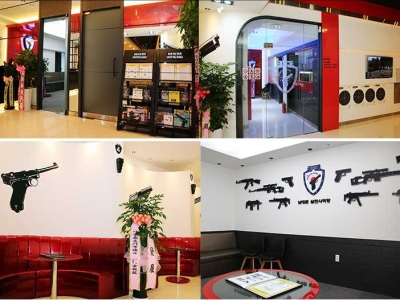 Seoul Namdaemun live-fire shooting experience, with more than 40 types of guns and complete facilities