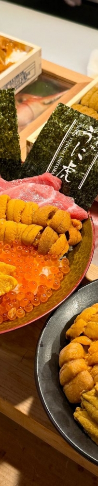 Tsukiji Unitora Nakadori Branch, Tokyo Tsukiji Sea Urchin Seafood Rice Bowl